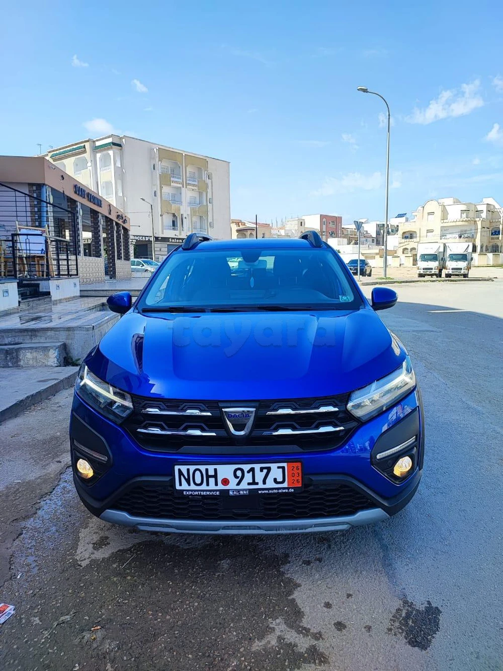 Carte voiture Dacia Sandero