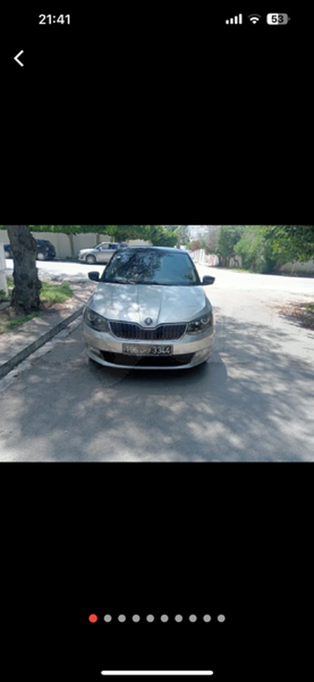 Carte voiture Skoda Fabia