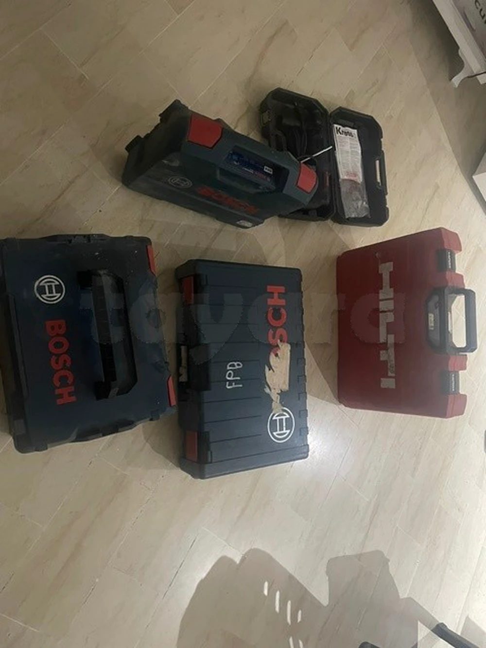 Lot matériel professionnelle Hilti Bosch