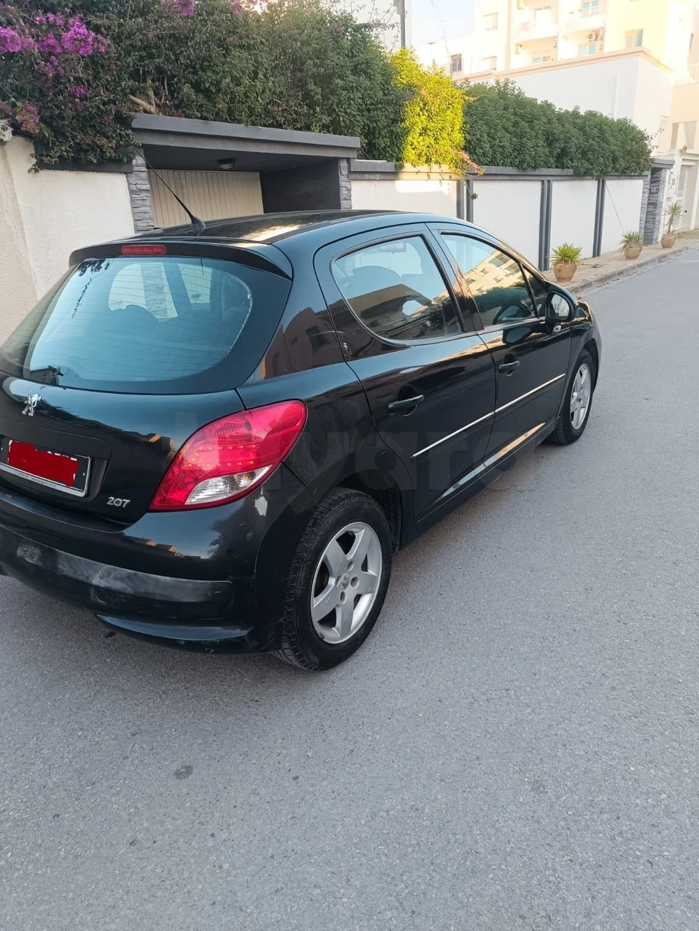 Carte voiture Peugeot 207