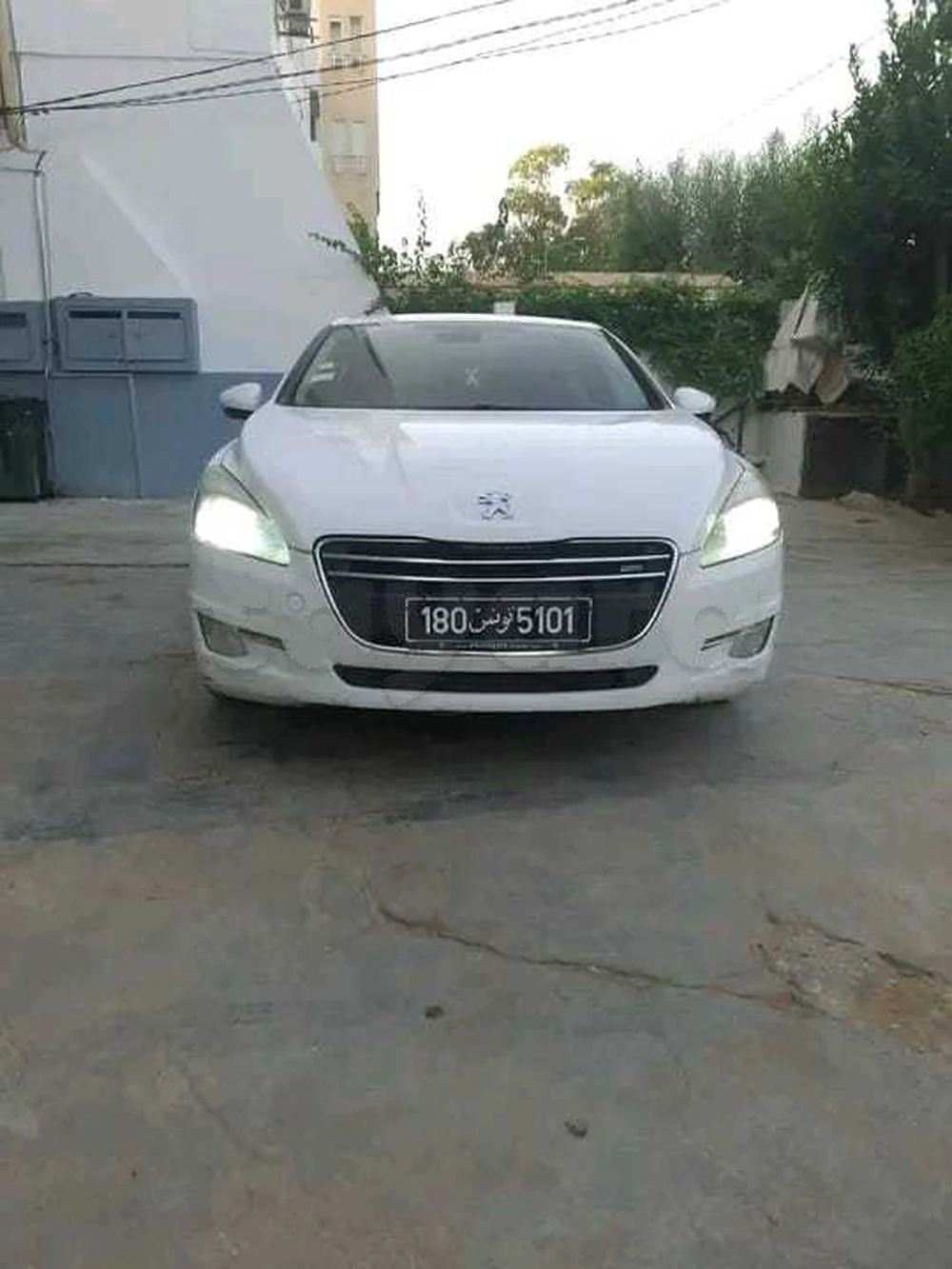 Carte voiture Peugeot 508