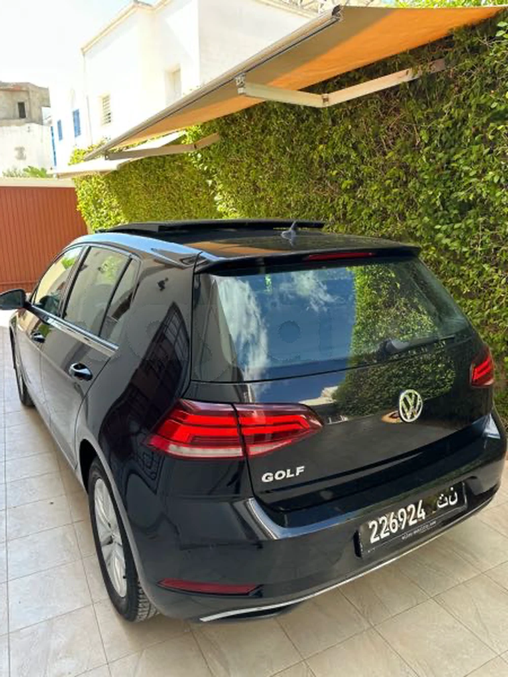 Carte voiture Volkswagen Golf 7