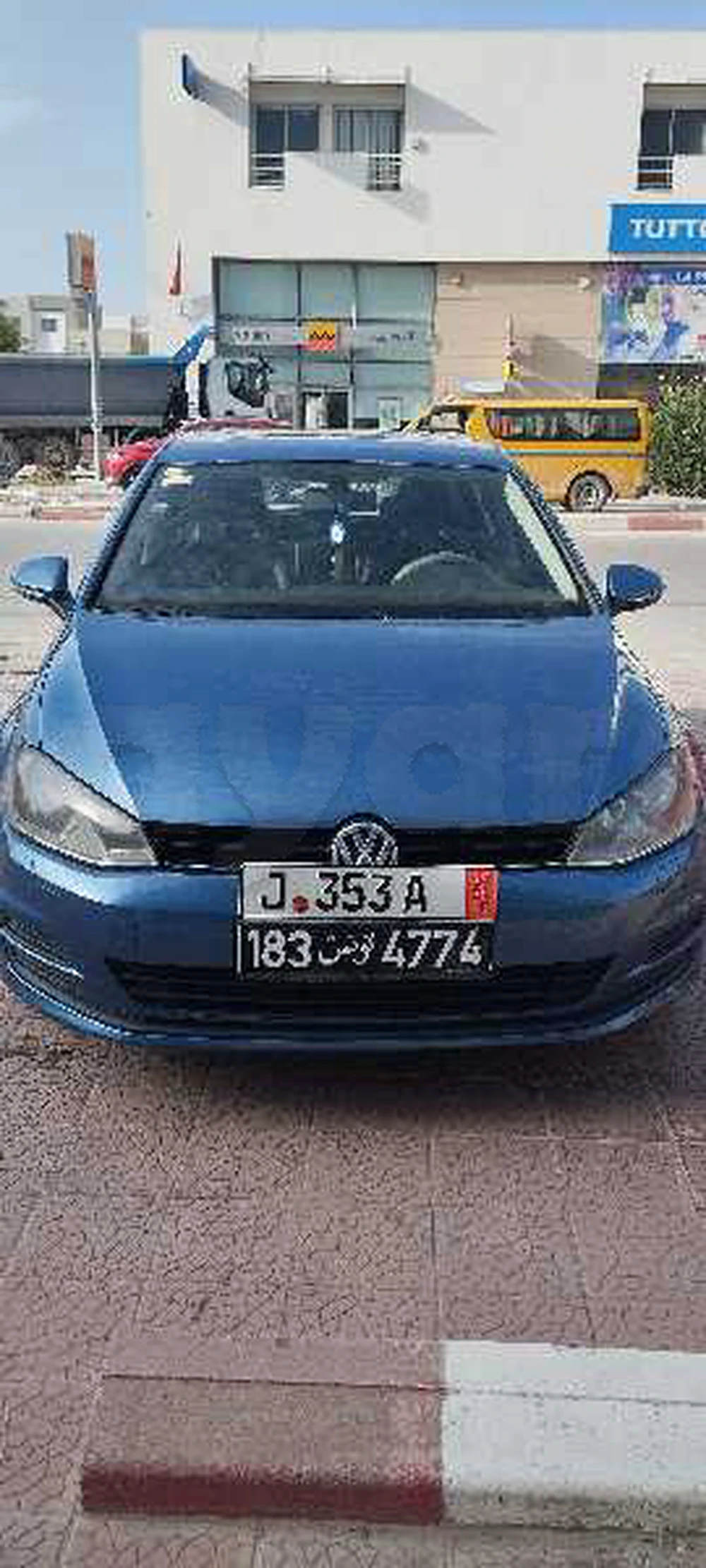 Carte voiture Volkswagen Golf