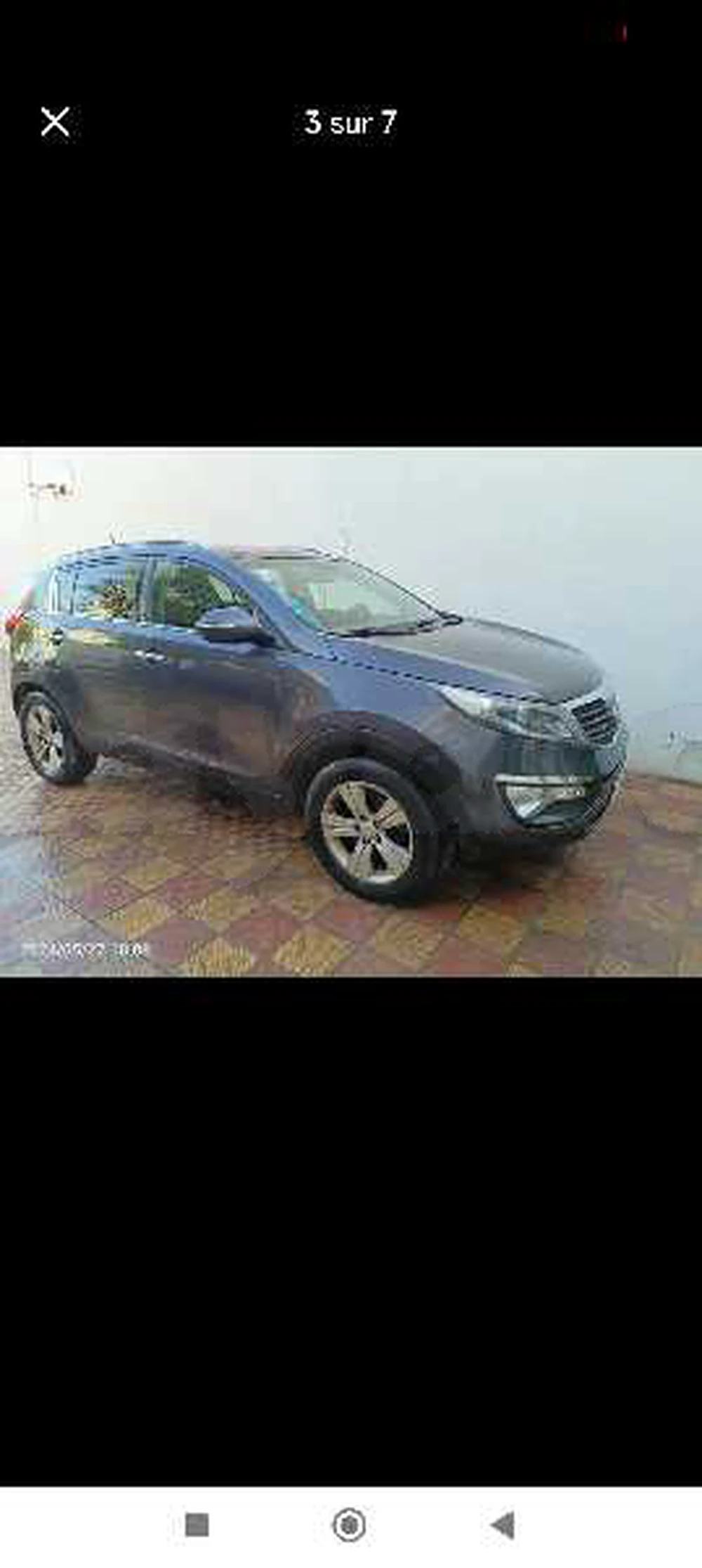 Carte voiture Kia Sportage