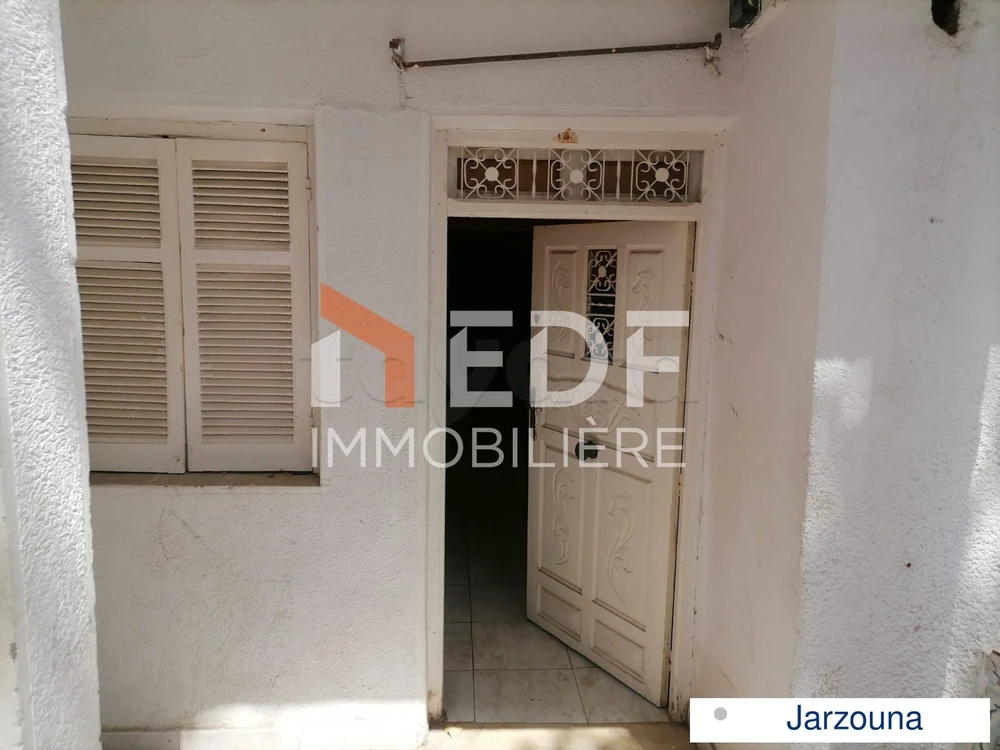 maison au rdc à vendre à jarzouna bizerte