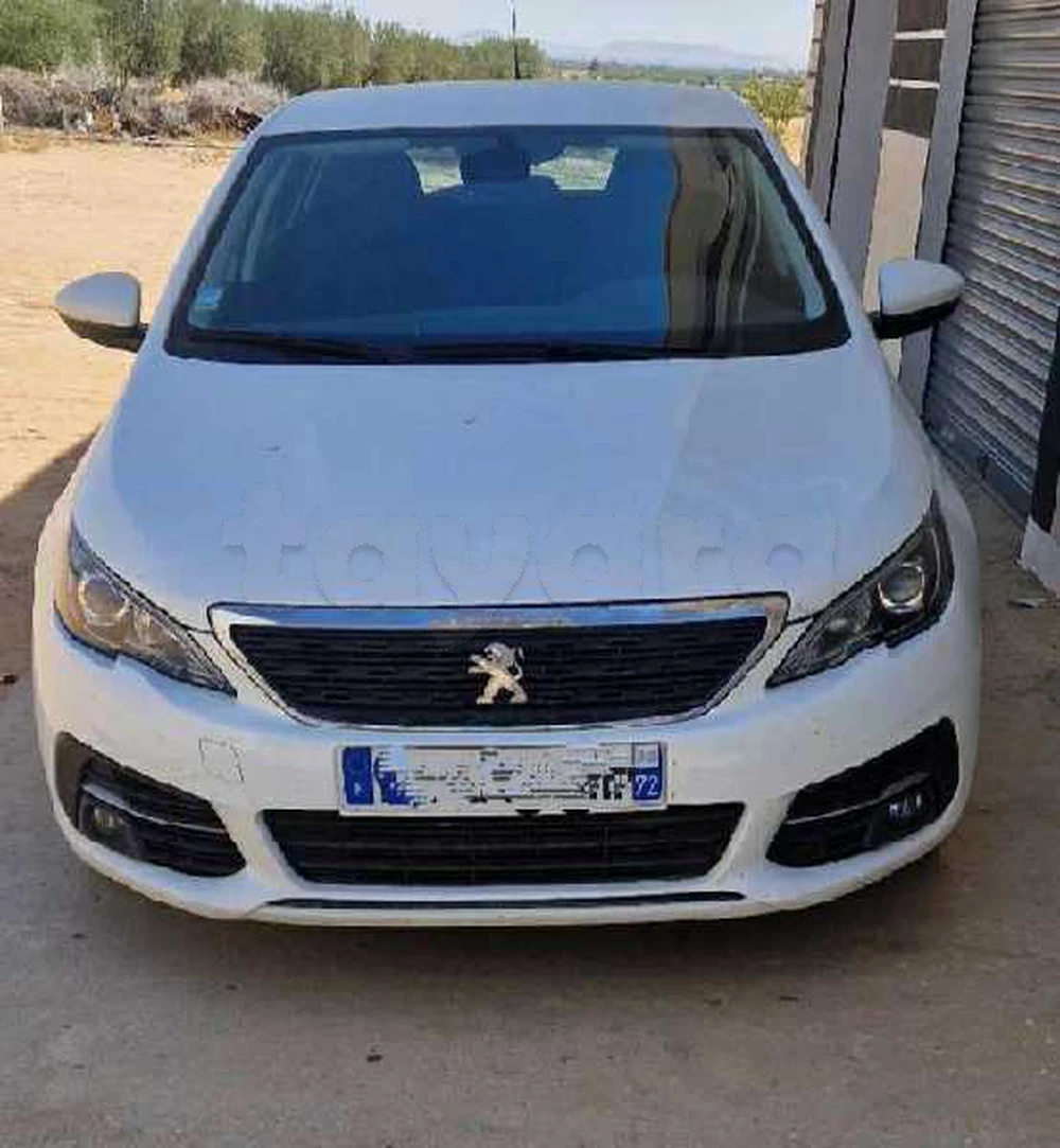 Carte voiture Peugeot 308