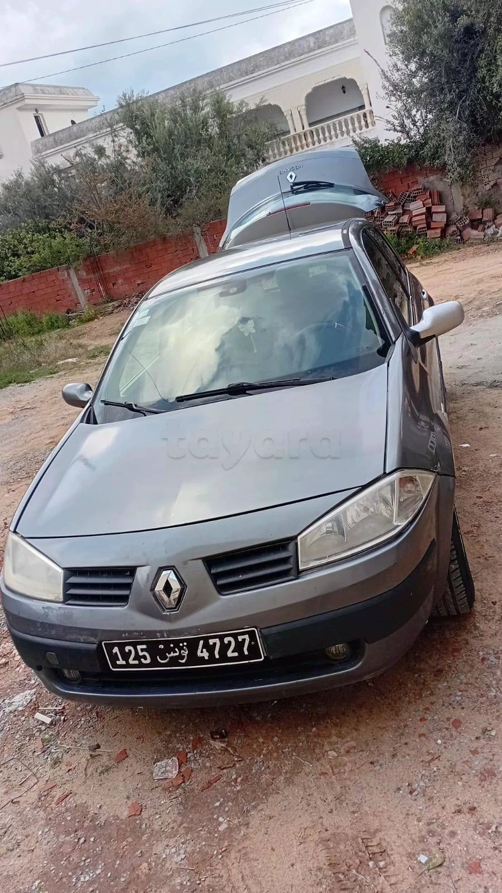 Carte voiture Renault Megane