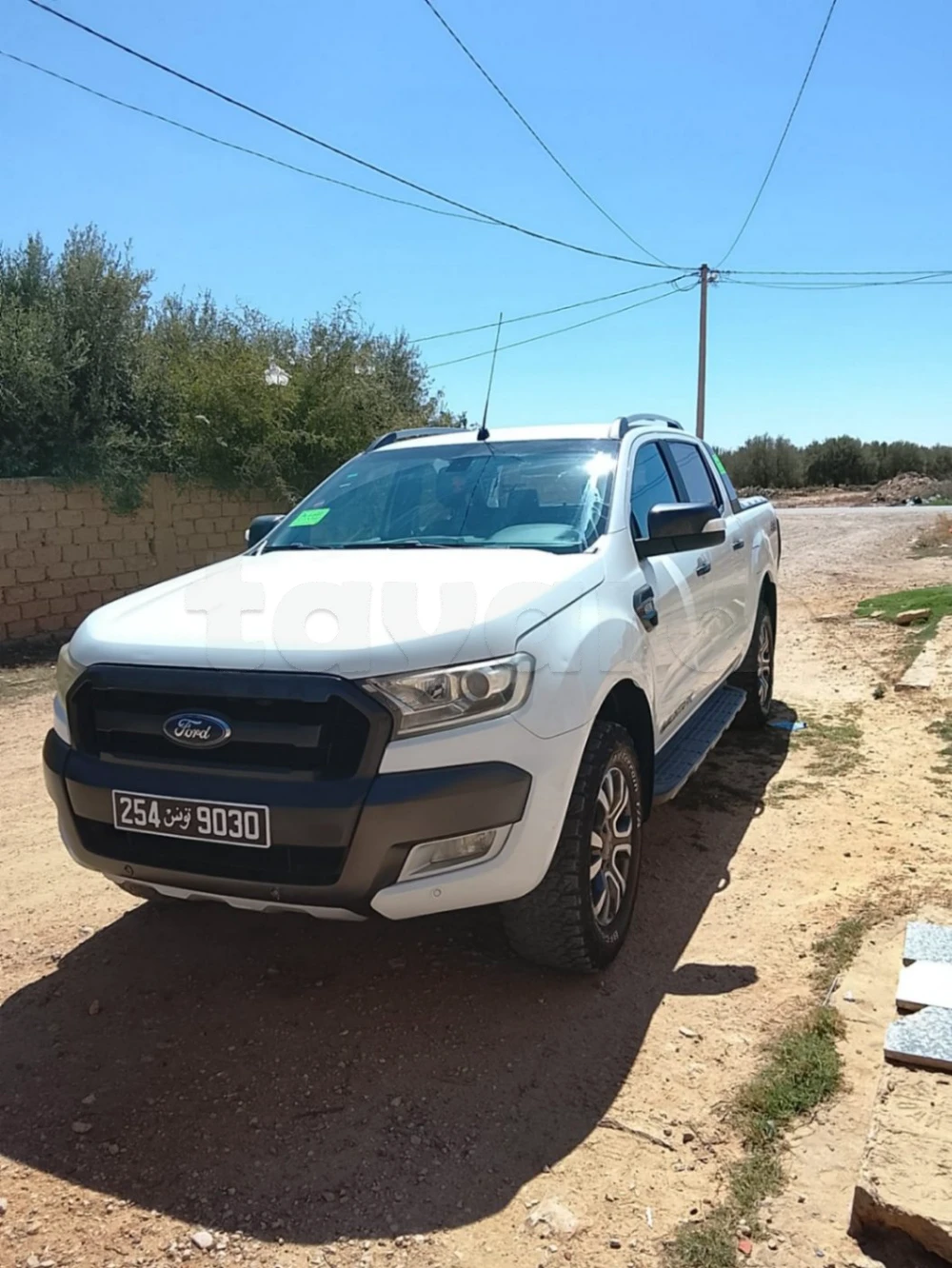 Carte voiture Ford Ranger