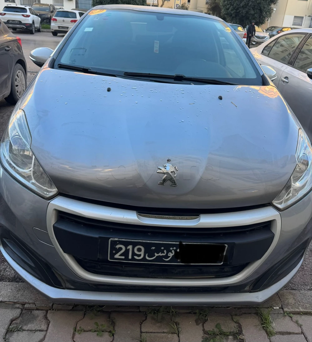 Carte voiture Peugeot 208