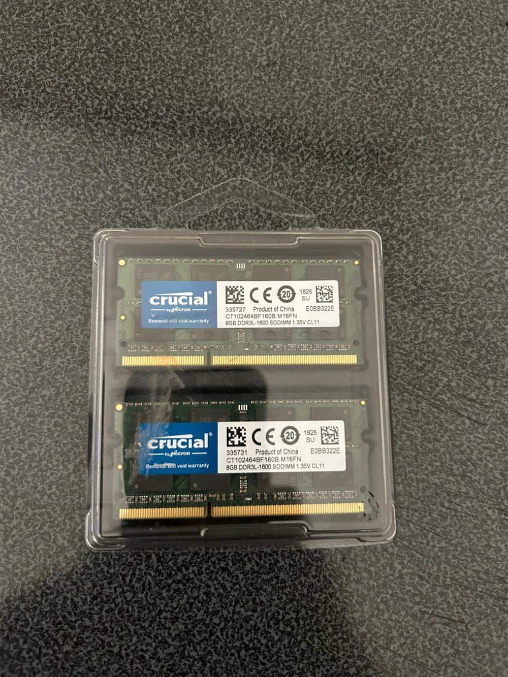 Barrettes Mémoire RAM PC Portable - DDR3L SODIMM (1600 MHz / 1.35V