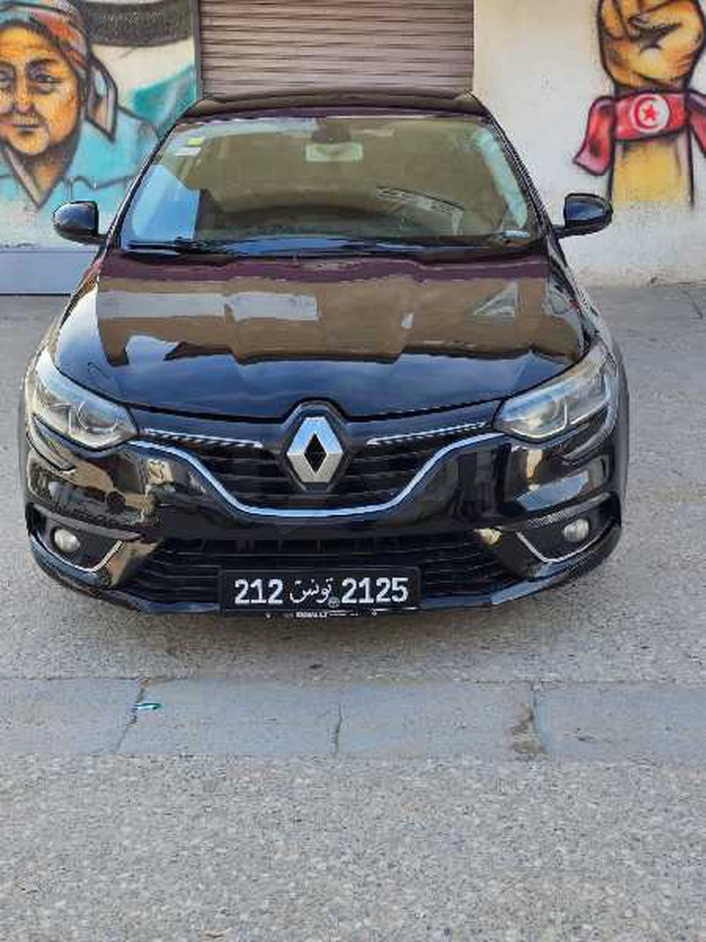 Carte voiture Renault Megane