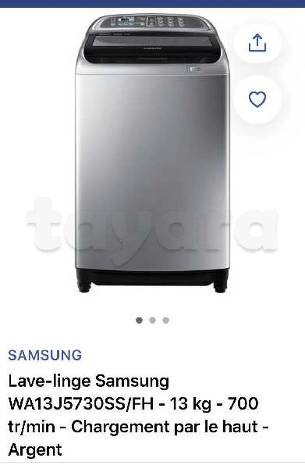 a vendre tous noeuf lave linge samsung 13 kg refrigirateur hitachi 650 litres economique