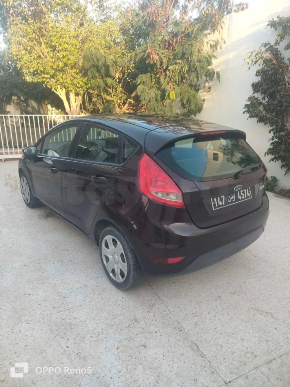 Carte voiture Ford Fiesta