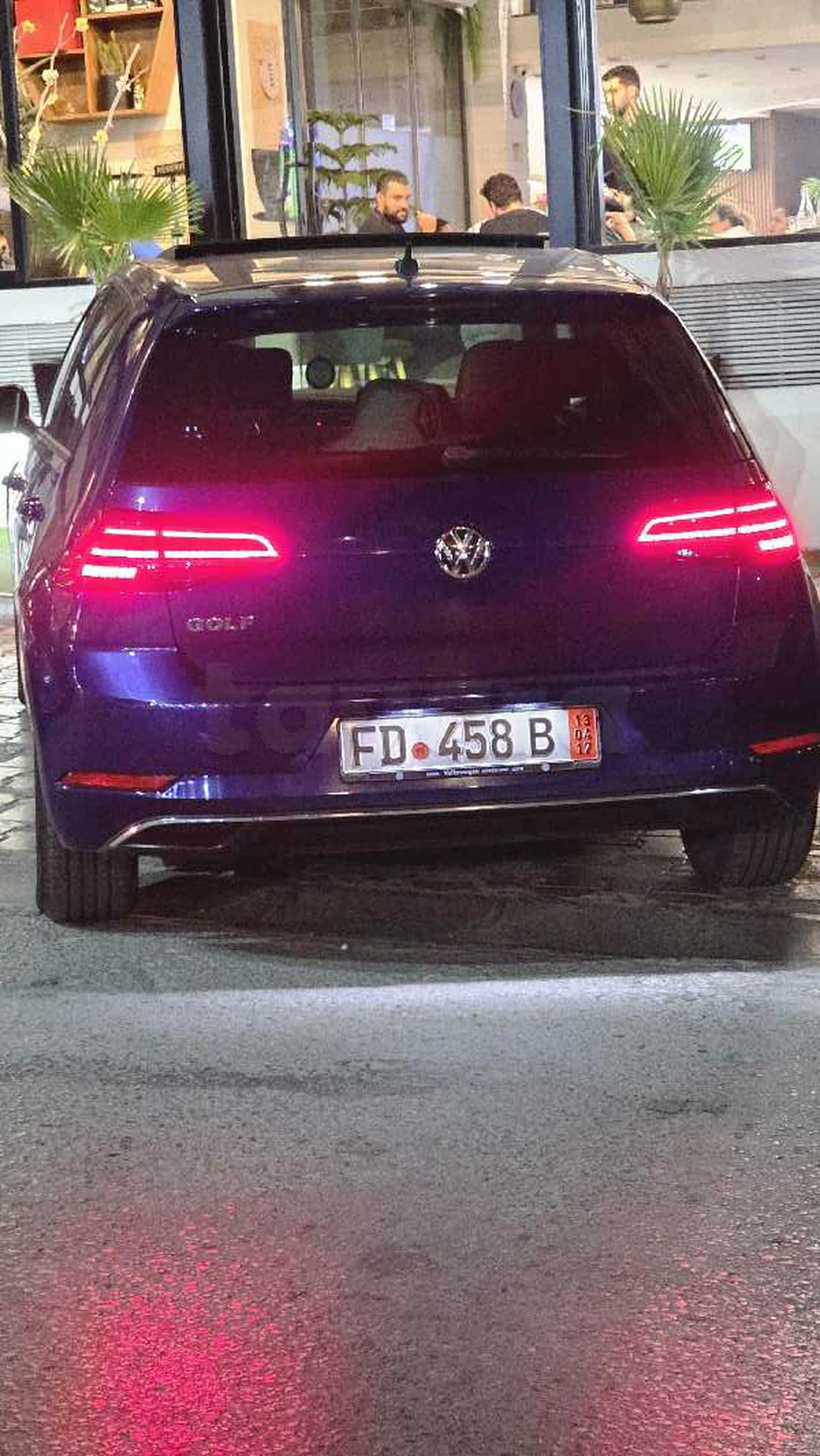 Carte voiture Volkswagen Golf