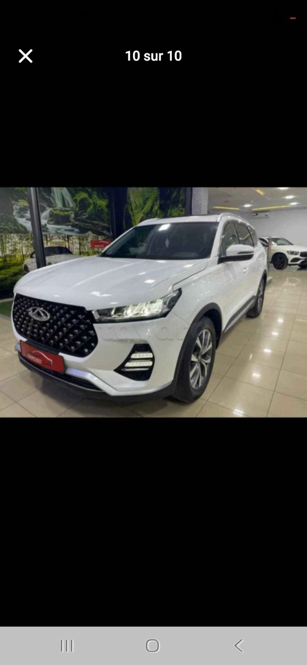 Carte voiture Chery Tiggo