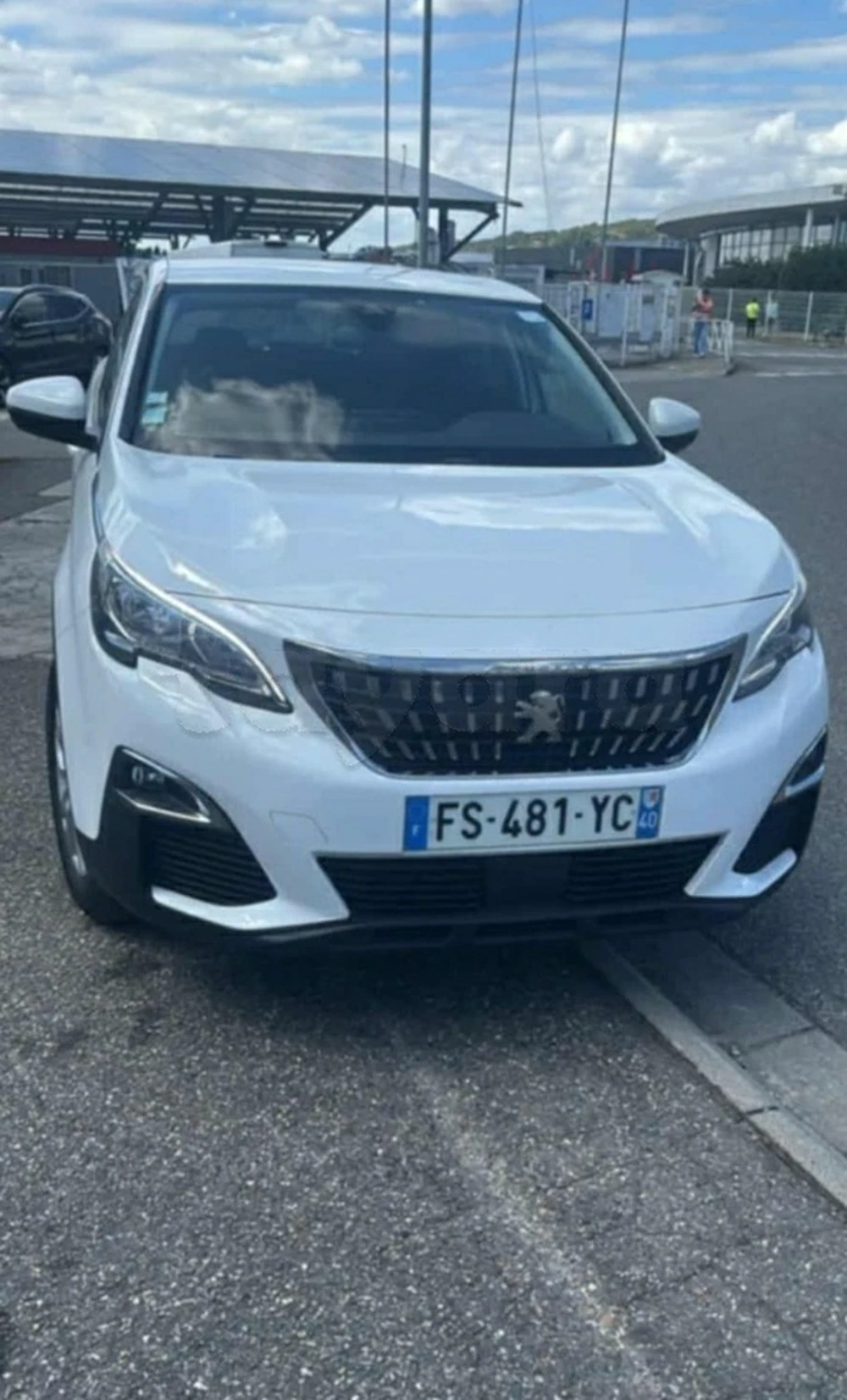 Carte voiture Peugeot 3008
