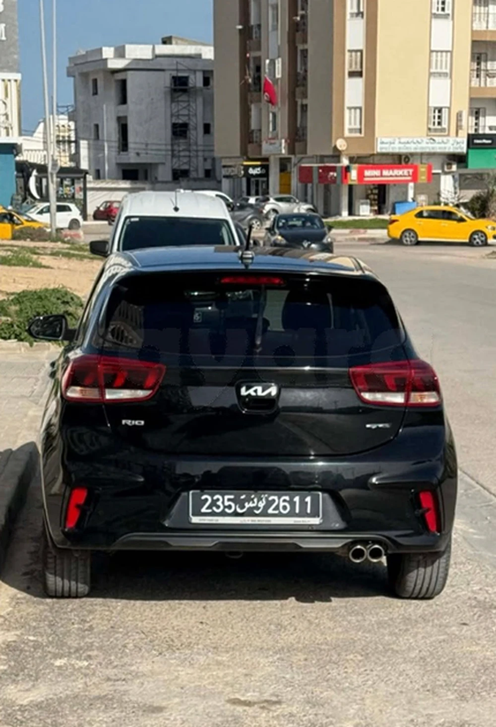 Carte voiture Kia Rio
