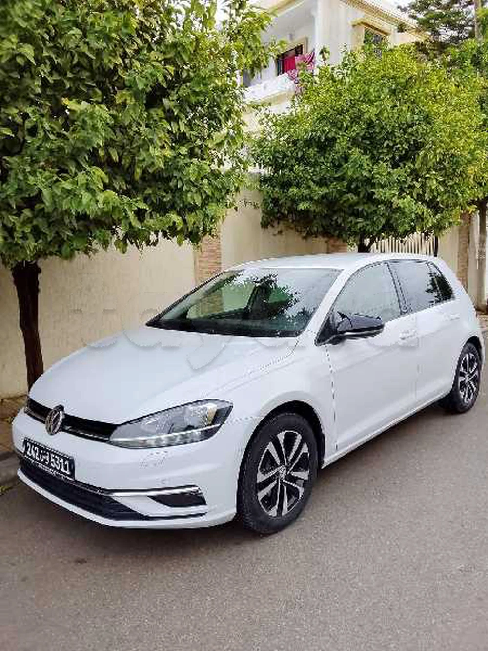 Carte voiture Volkswagen Golf 8