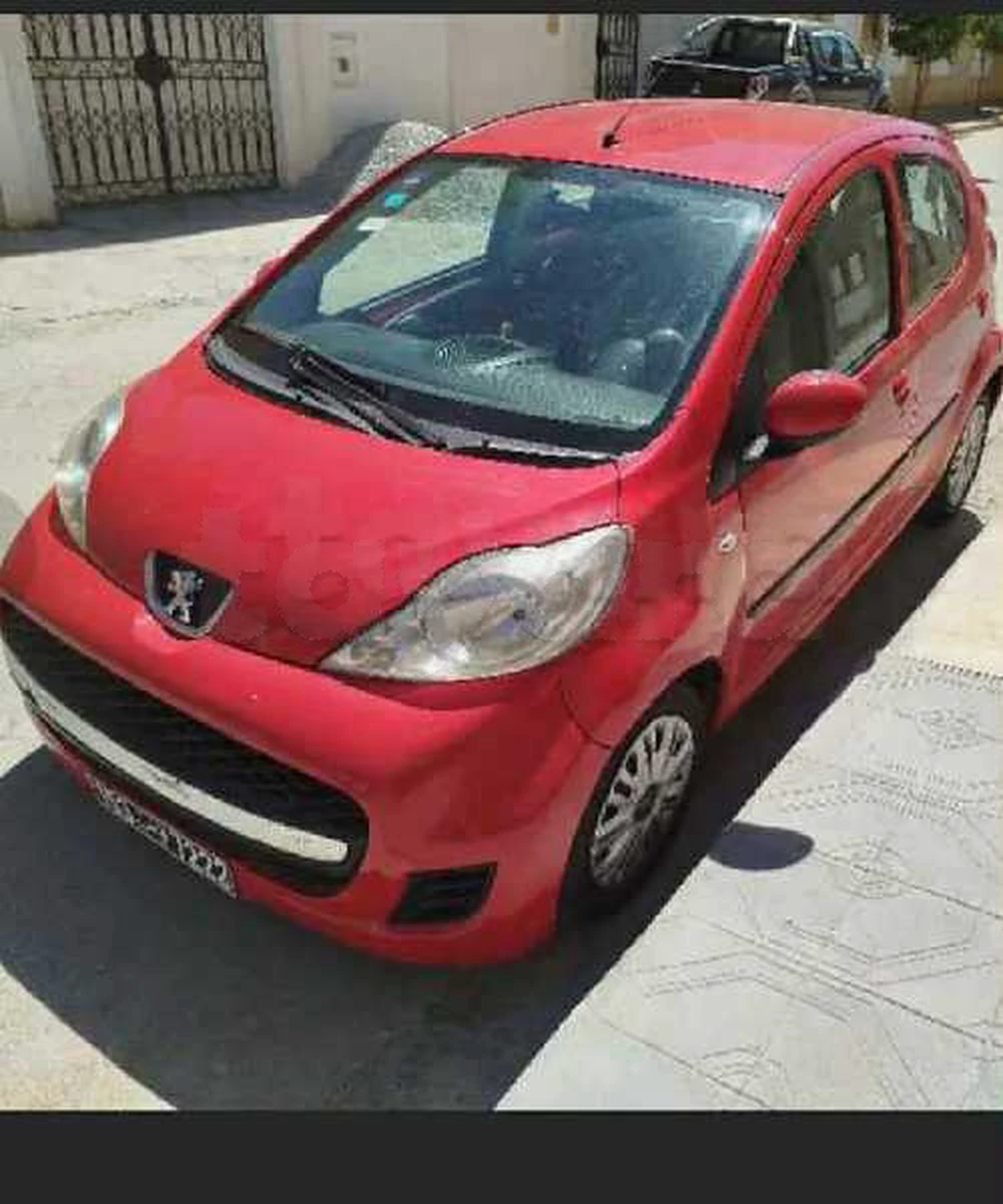 Carte voiture Peugeot 107