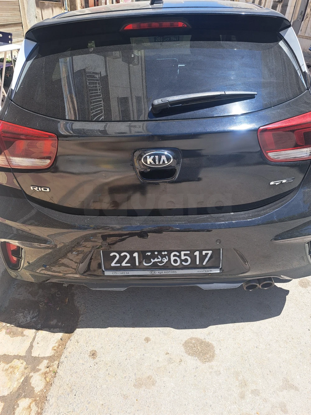 Carte voiture Kia Rio