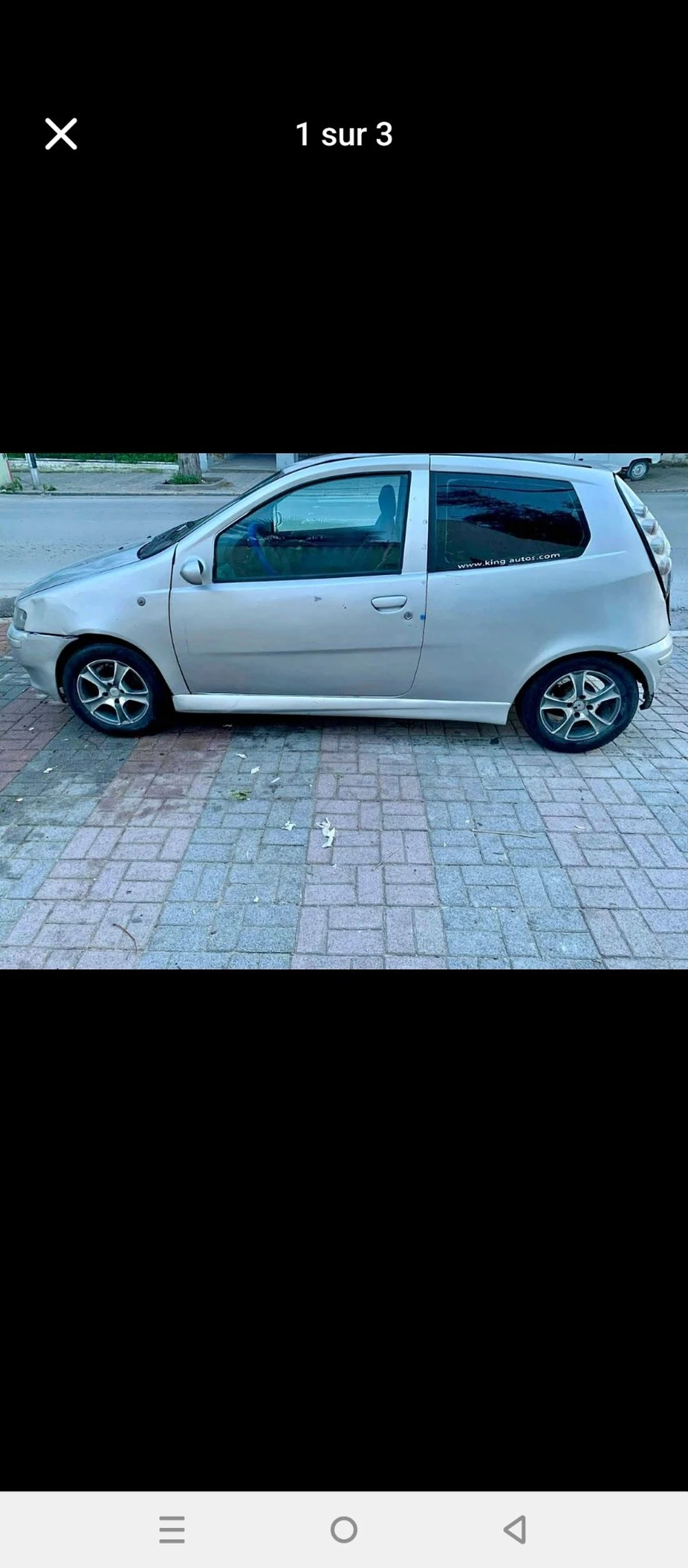 Carte voiture Fiat Punto