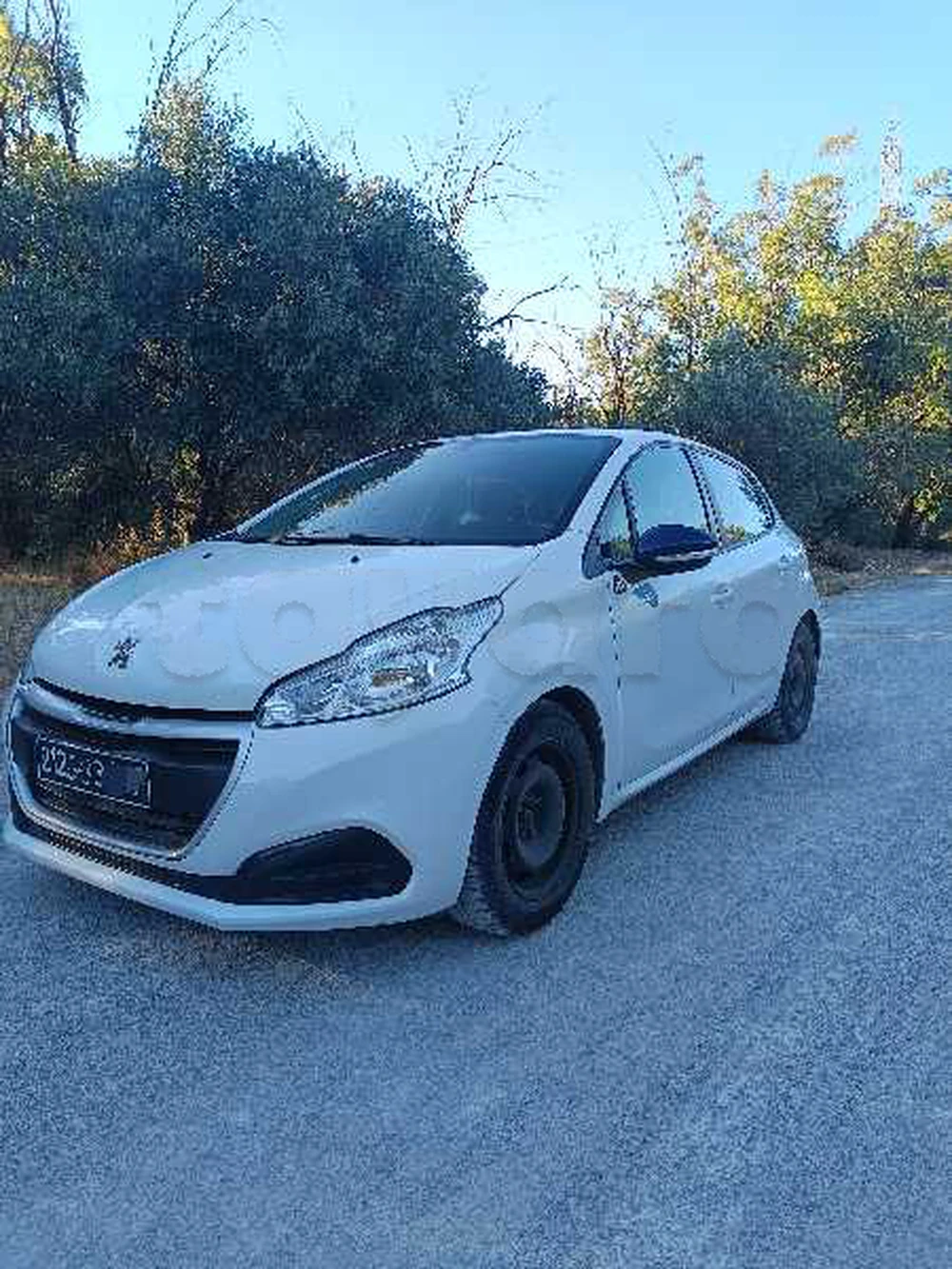 Carte voiture Peugeot 208