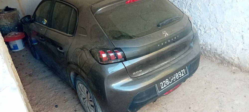 Carte voiture Peugeot 208