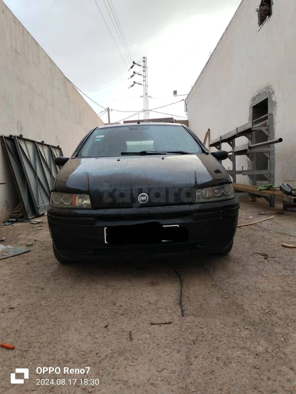 Carte voiture Fiat Punto