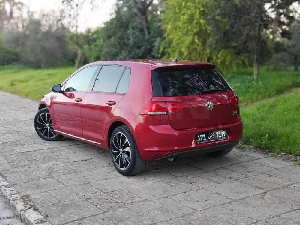 Carte voiture Volkswagen Golf