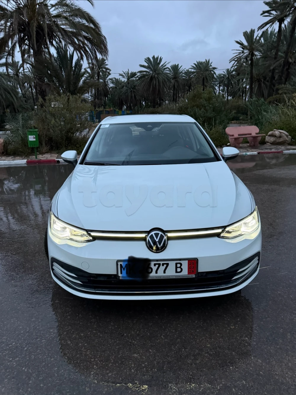 Carte voiture Volkswagen Golf 8