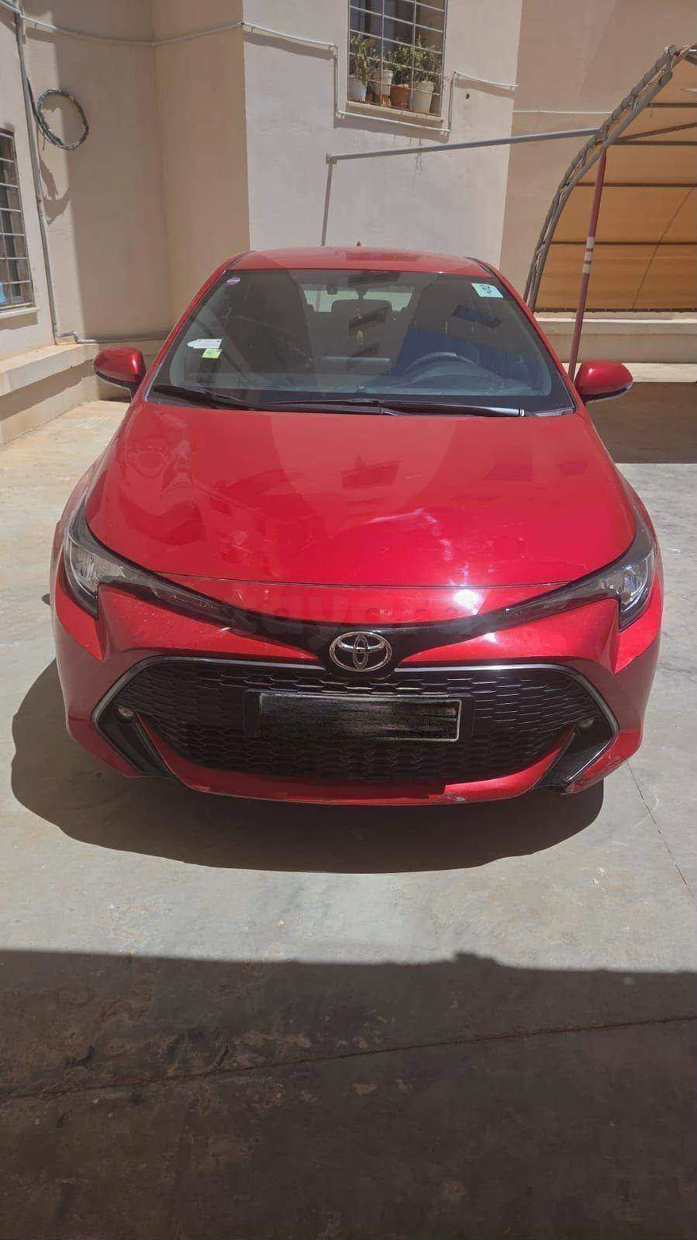 Carte voiture Toyota Corolla
