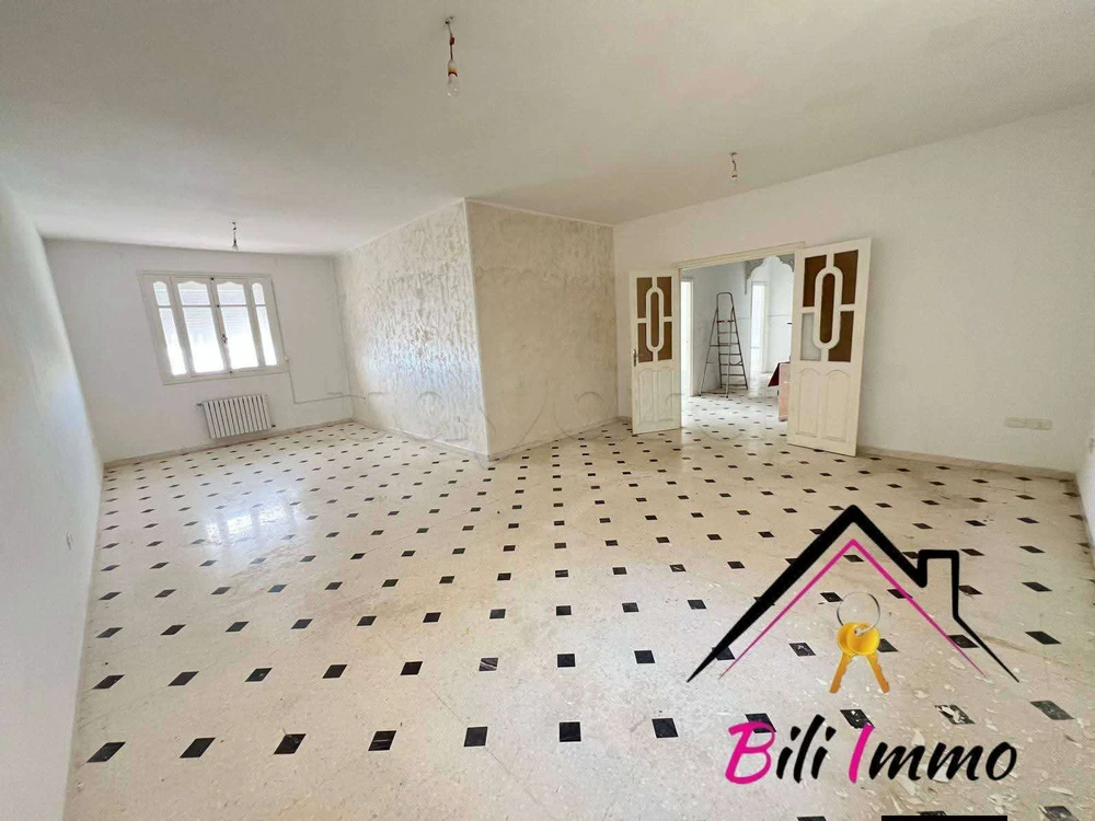 Un appartement s+3 à khzema est