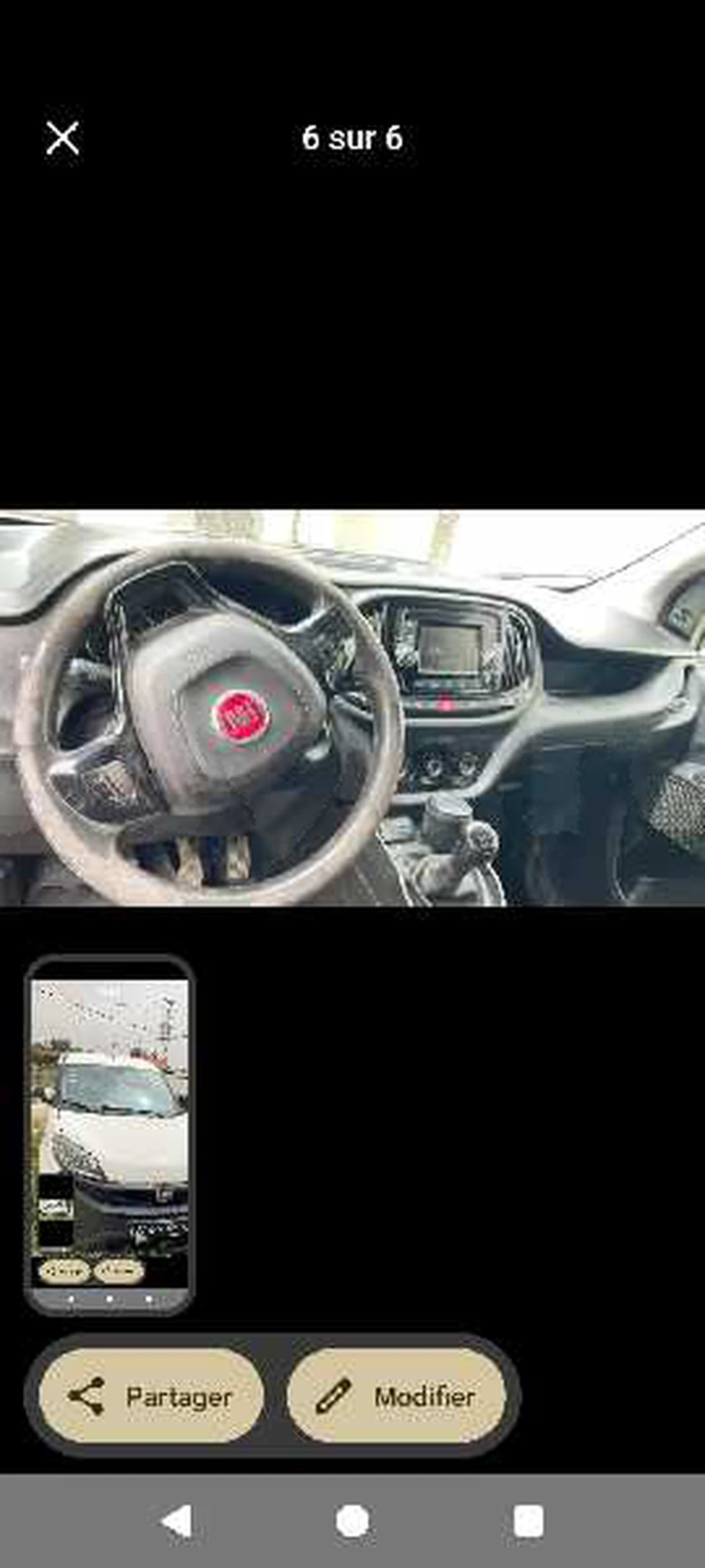 Carte voiture Fiat Doblo