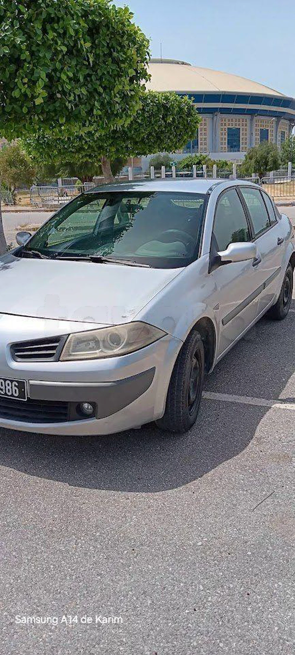 Carte voiture Renault Megane