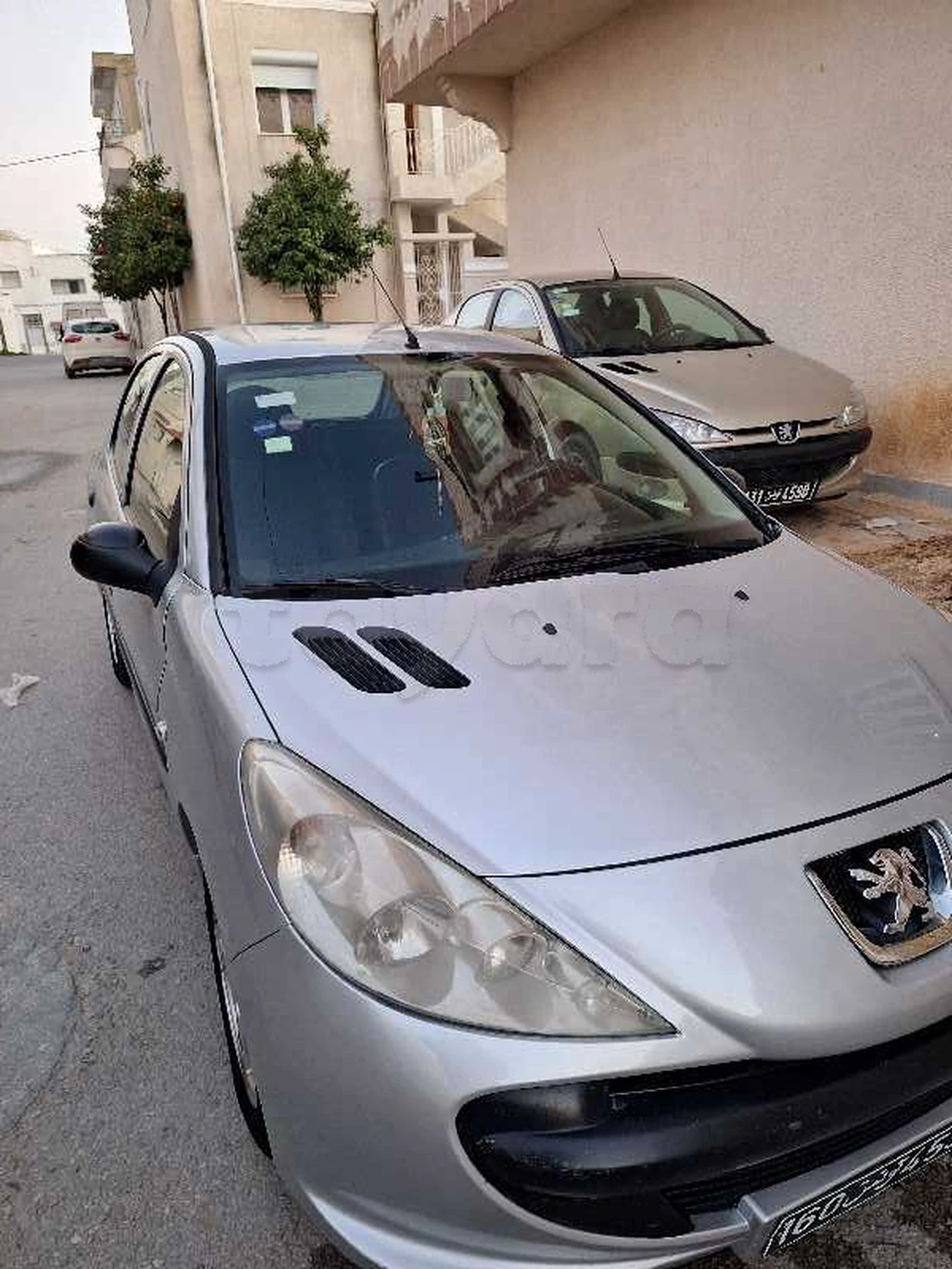 Carte voiture Peugeot 206+