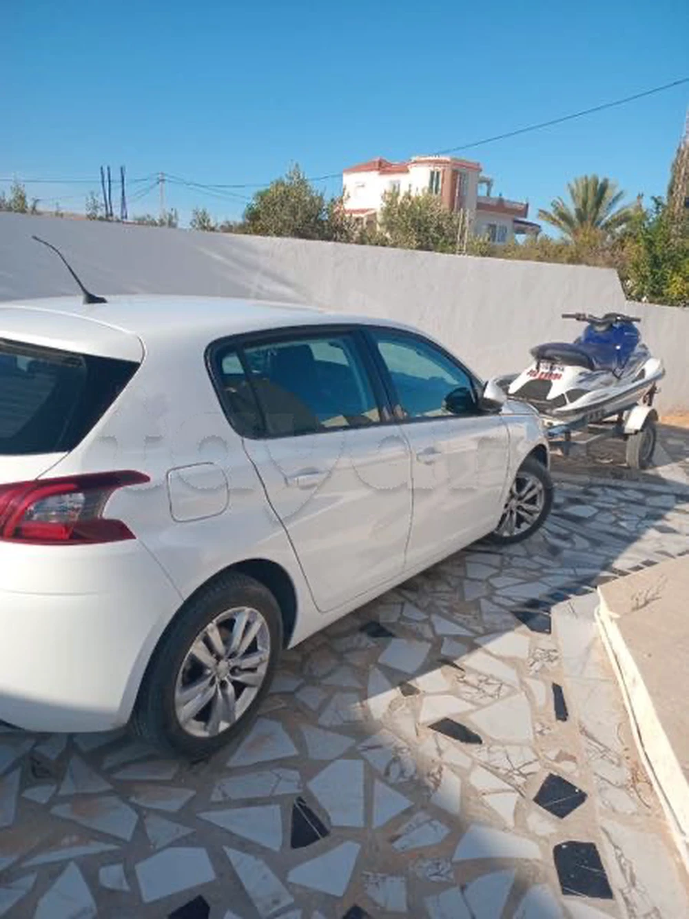 Carte voiture Peugeot 308