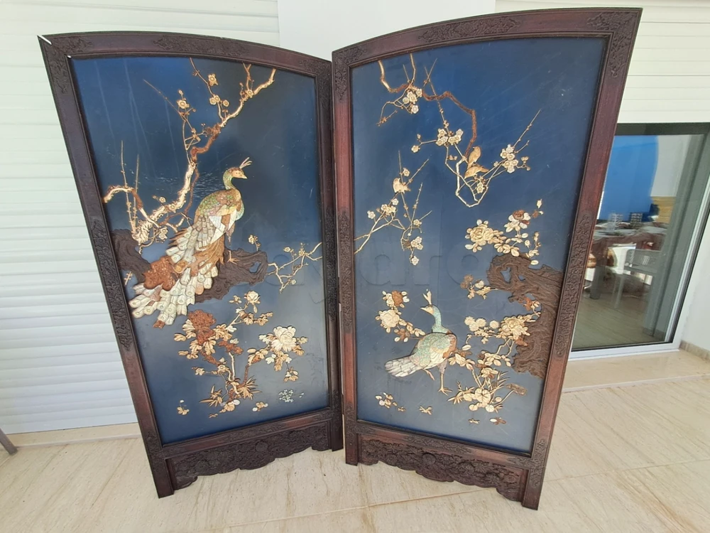 PARAVENT CHINOIS ANCIEN