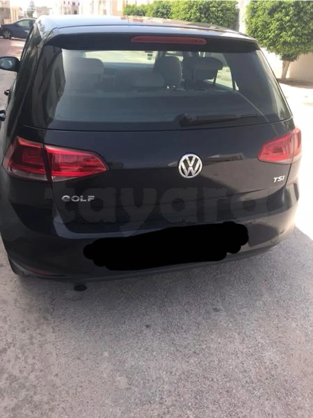 Carte voiture Volkswagen Golf