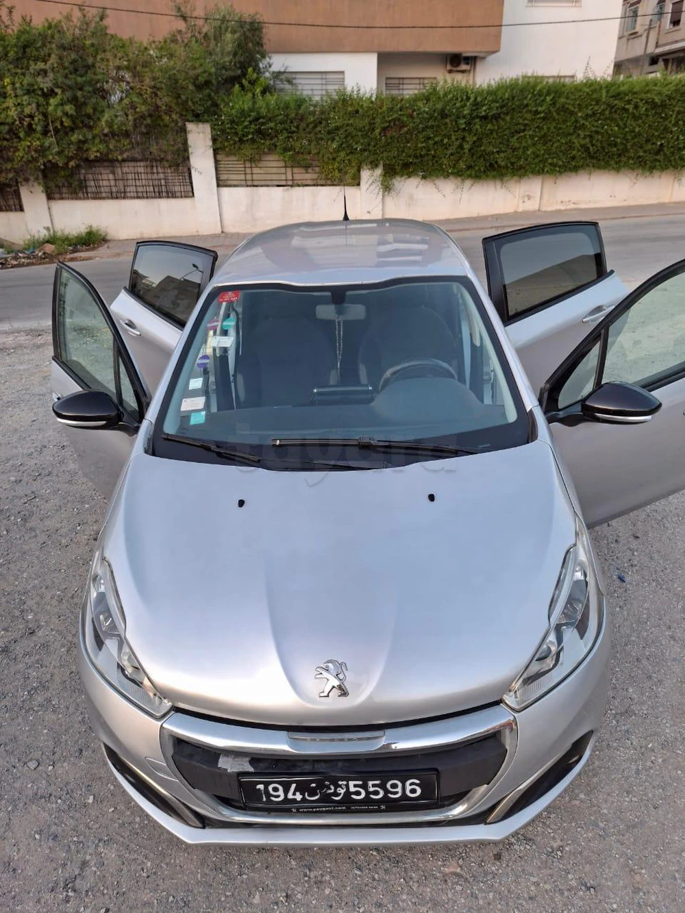 Carte voiture Peugeot 208