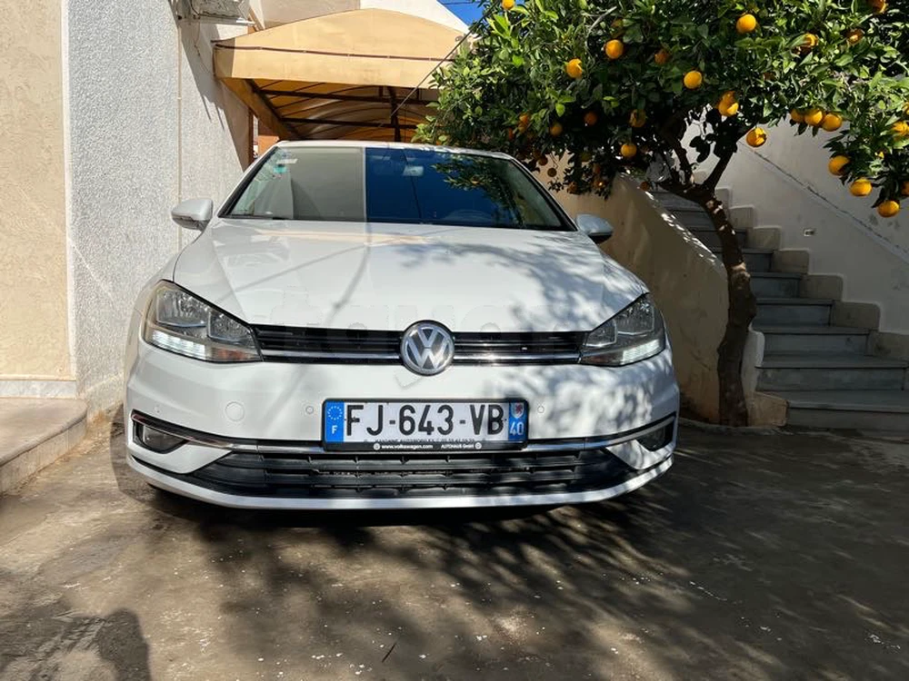 Carte voiture Volkswagen Golf 7