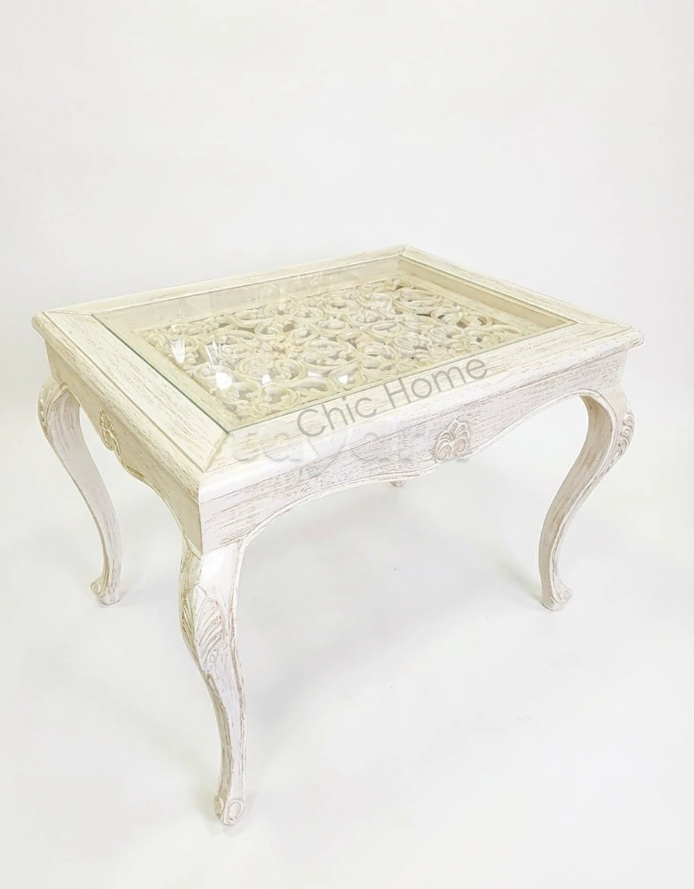 Table MAYA – Beige Doré | Chic Home
