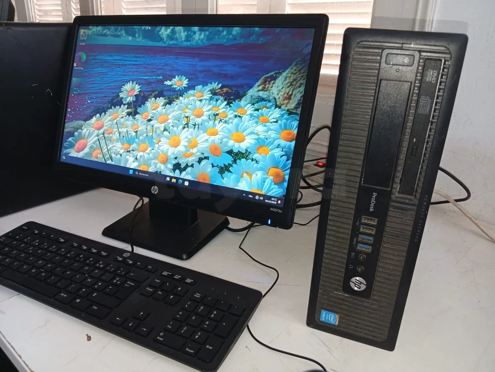 PACK COMPLET PC DE BUREAU HP PRODESK 600 G1 SFF - CORE i5 4È GÉNÉRATION