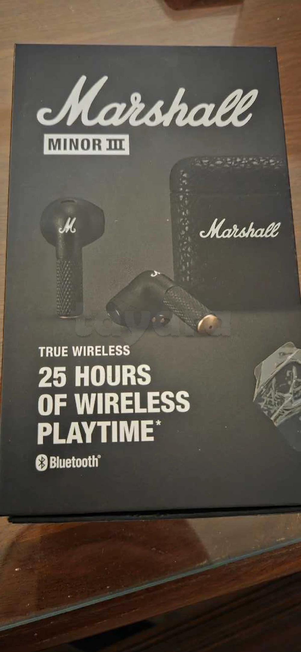 écouteurs marshall jamais utilisés sans file