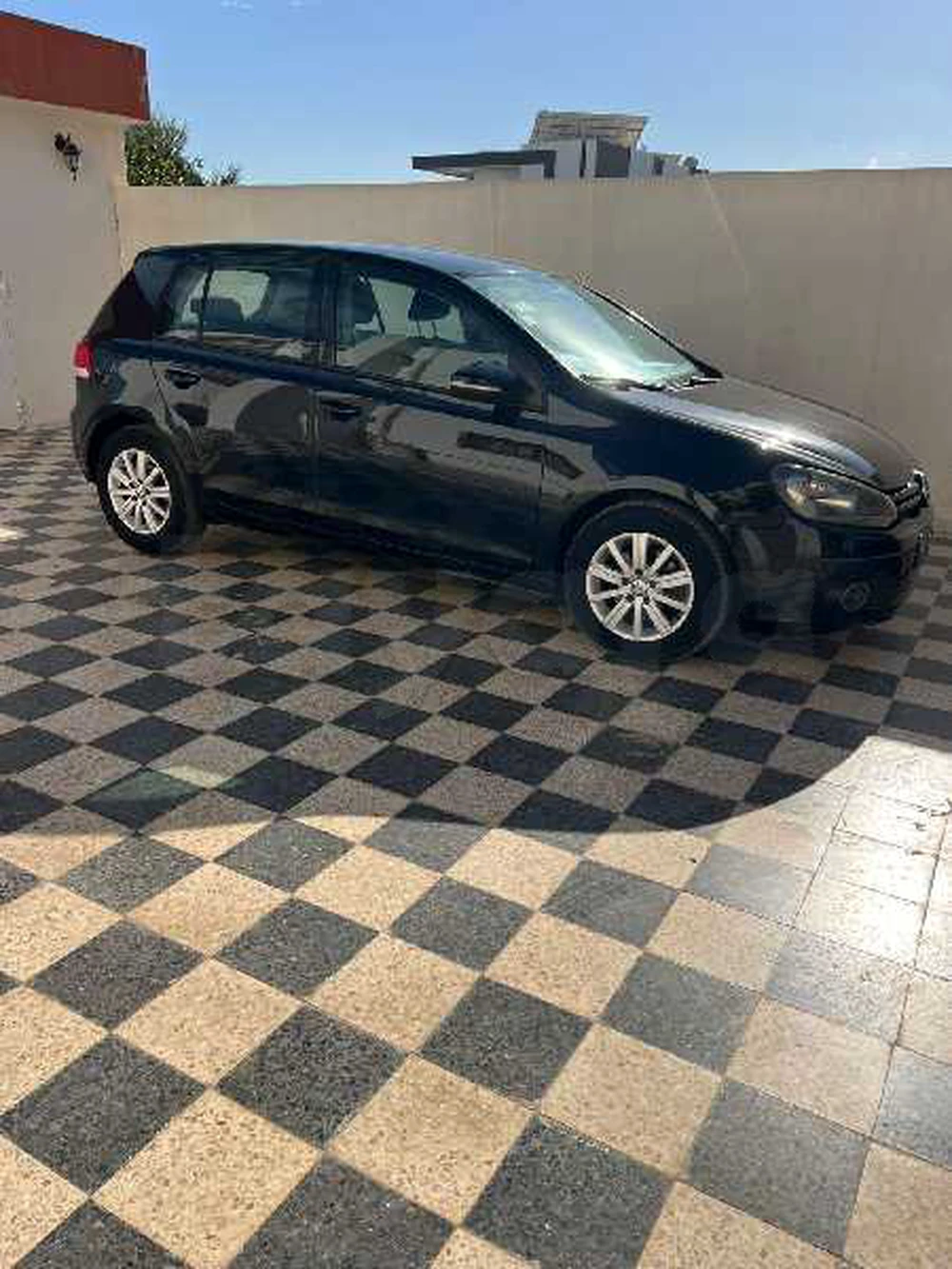 Carte voiture Volkswagen Golf 6