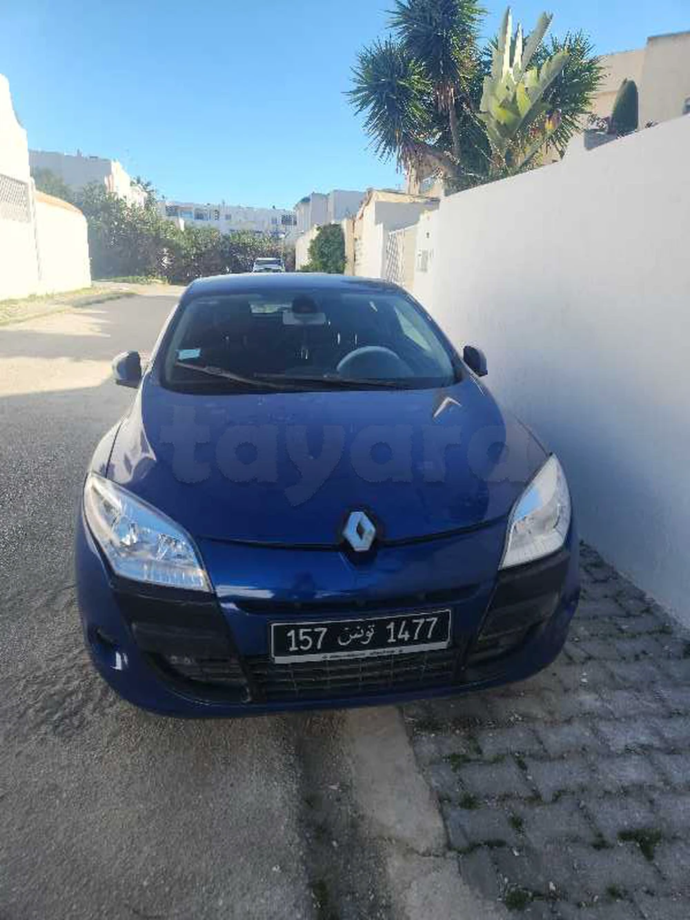 Carte voiture Renault Megane