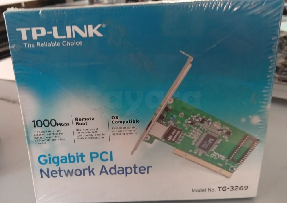 Carte Réseau Gigabit PCI TP-Link TG-3269 (1000 Mbps)