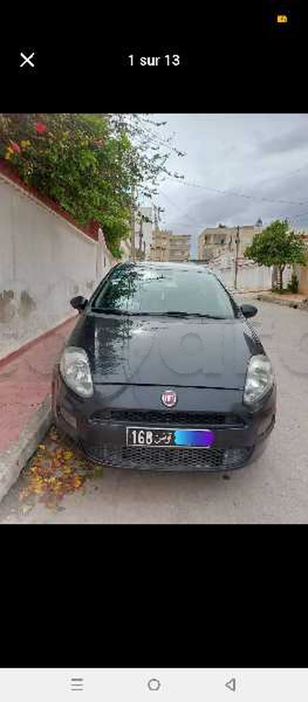 Carte voiture Fiat Grande Punto