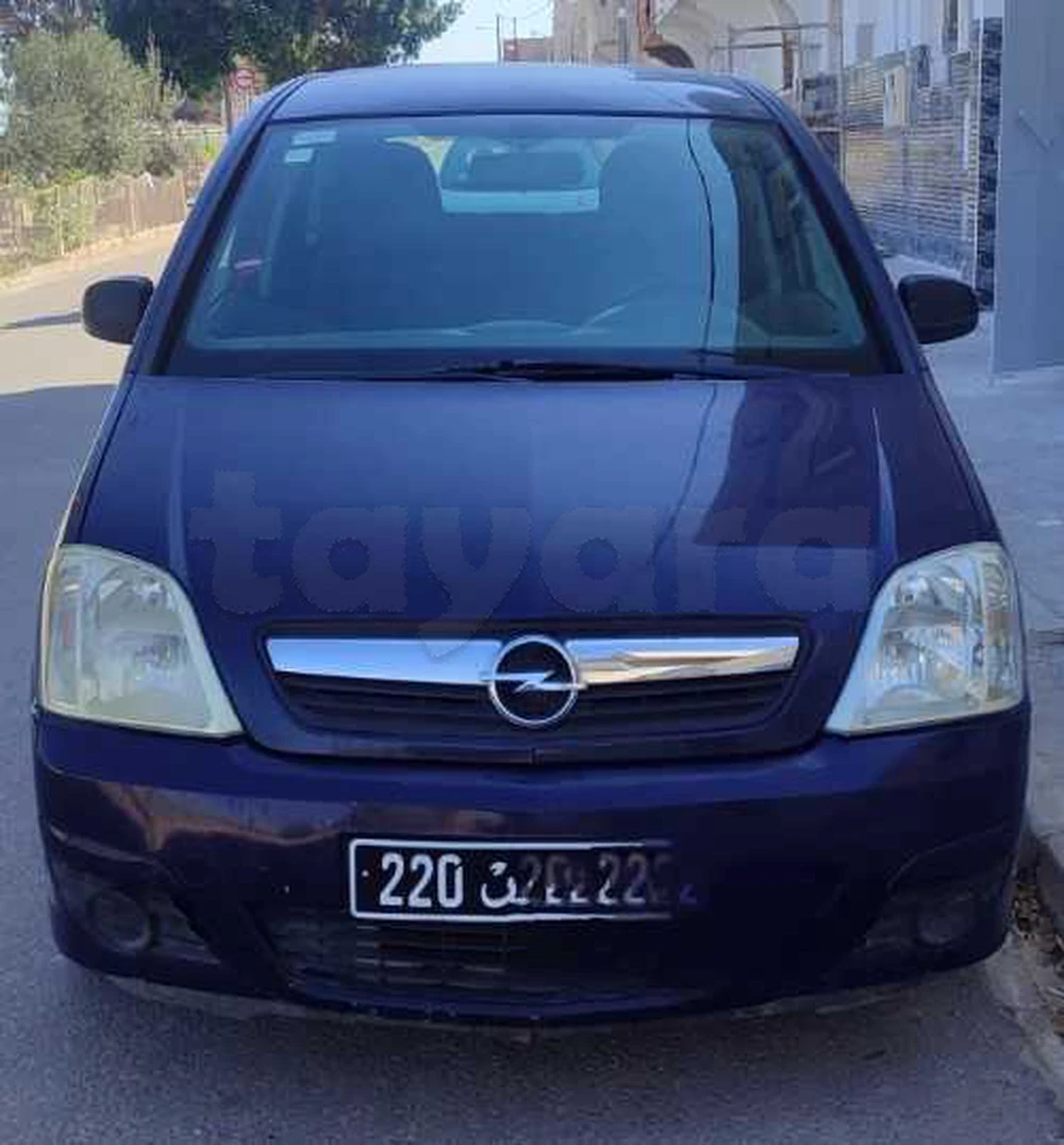 Carte voiture Opel Meriva