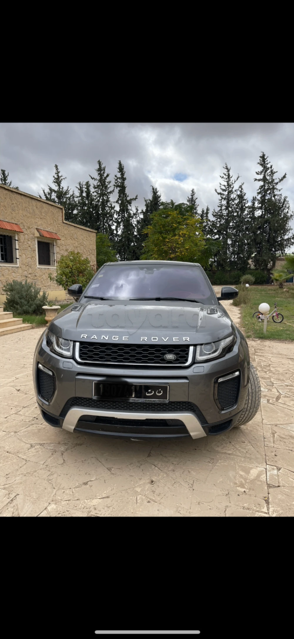 Carte voiture Land Rover Range Rover Evoque