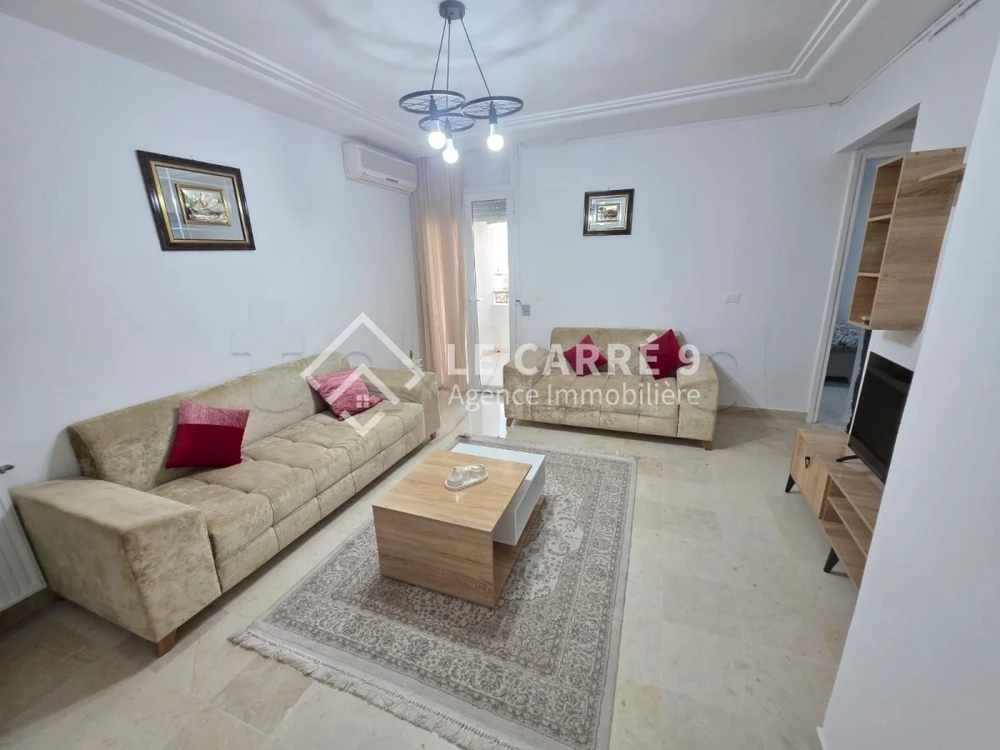 Appartement à louer s+2 meublé à l'aouina